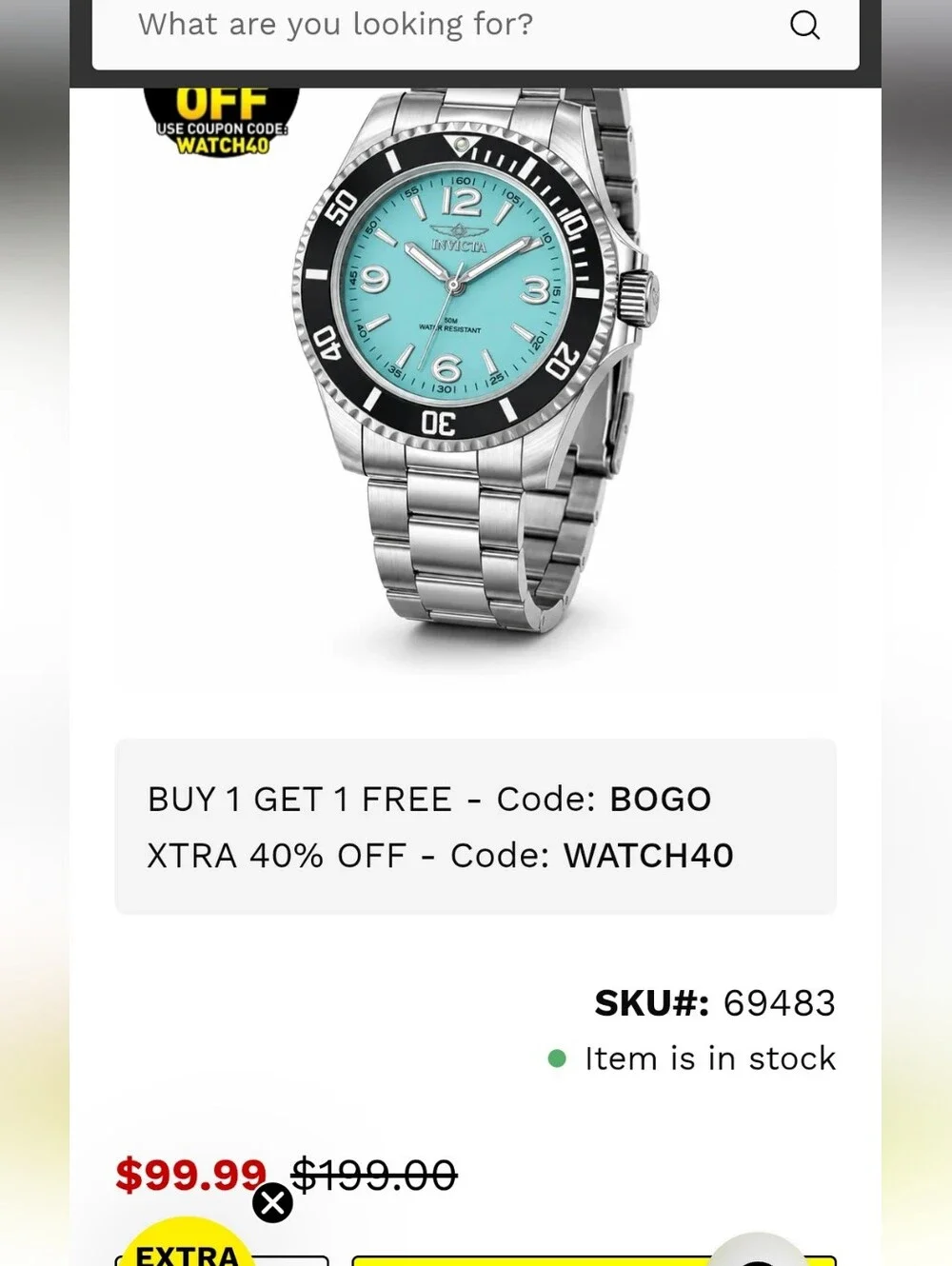 Invicta this beautiful